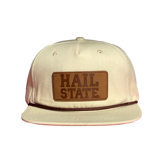 Msu Camo Hail State Leather Patch Rope