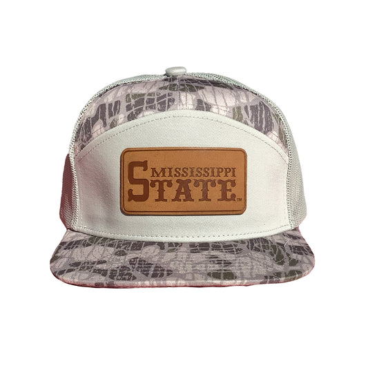 Msu Camo Ms State Leather Patch 7P