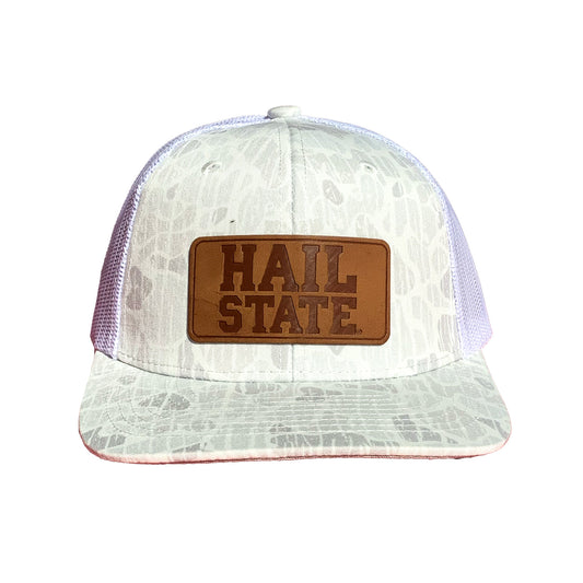 Msu Camo Hail State Leather Patch 6P