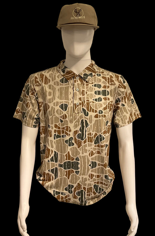 Camo Vein Polo