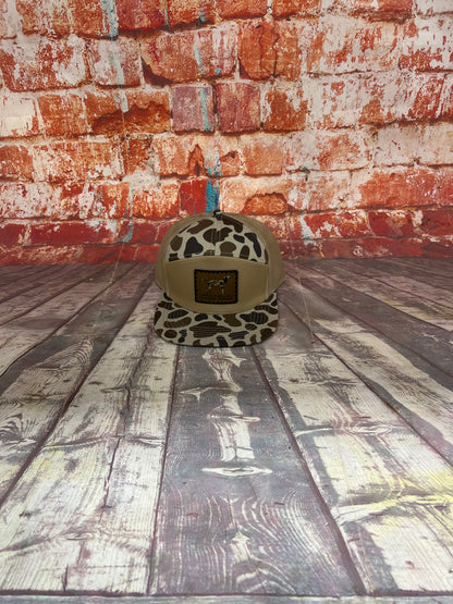 Camo Dog Sand Patch Flatbill