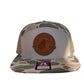 Circle Logo Large Leather Patch Flat Bill