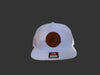 Circle Logo Large Leather Patch Flat Bill