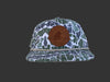 Circle Logo Large Leather Patch Rope Cap