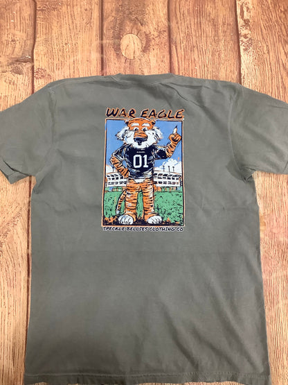 Aubie Watercolor