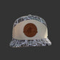 Circle Logo Large Leather Patch Flat Bill