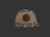 Circle Logo Large Leather Patch Flat Bill