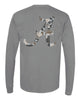 Camo Script A  Long Sleeve