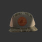 Circle Logo Large Leather Patch Flat Bill