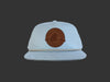 Circle Logo Large Leather Patch Rope Cap