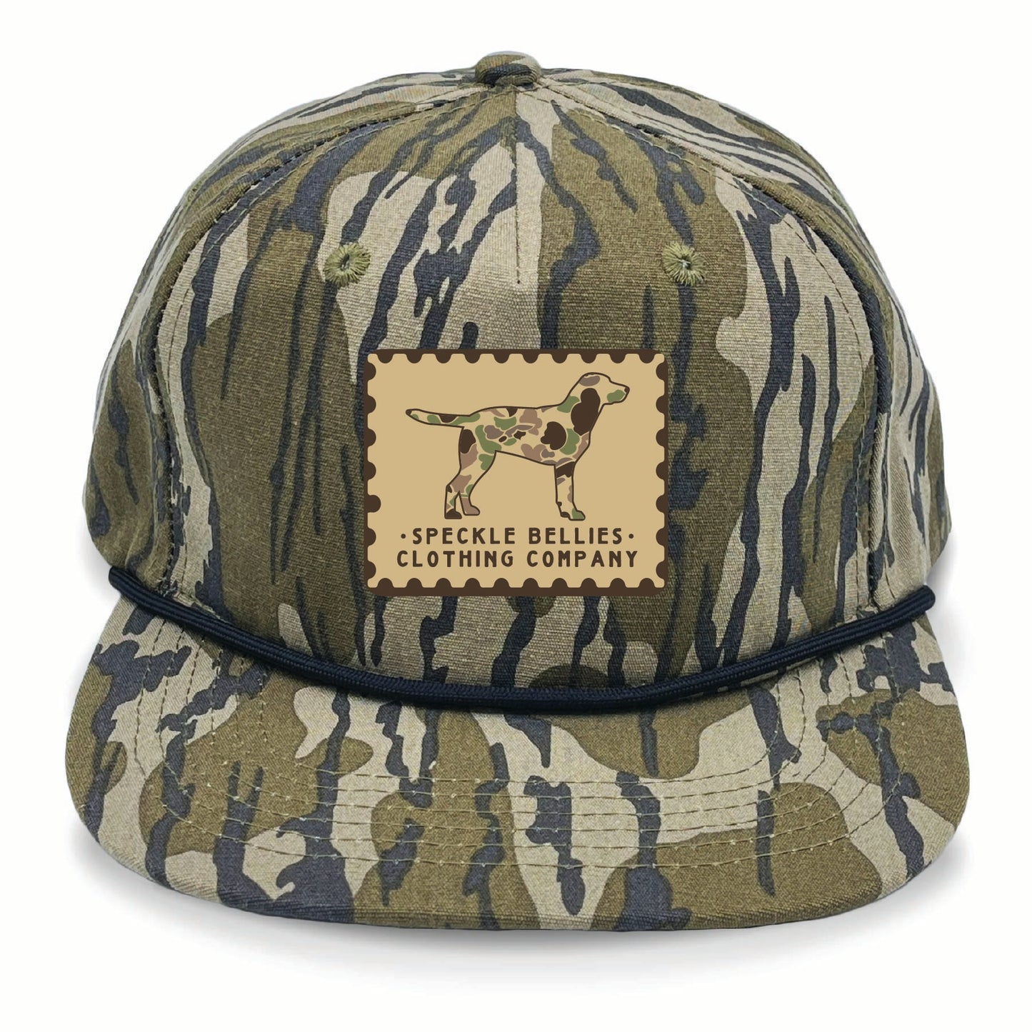 Camo Dog Khaki Patch Rope