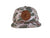 Circle Logo Large Leather Patch Rope Cap