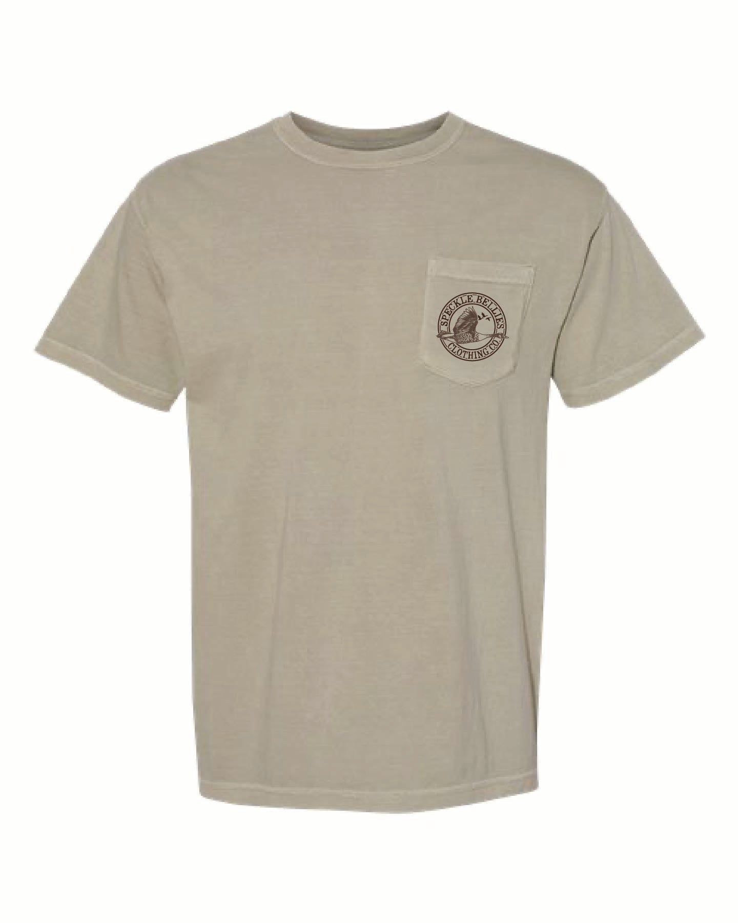 Camo Goose  Pocket Tee