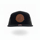 Circle Logo Large Leather Patch Flat Bill