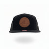 Circle Logo Large Leather Patch Flat Bill