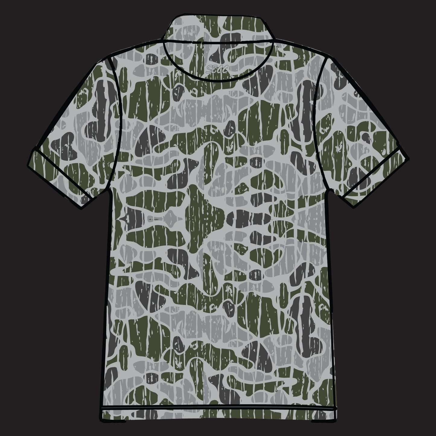 Camo Vein Polo
