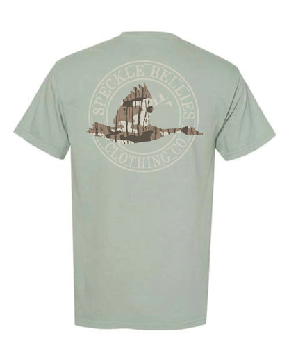 Down South Camo Circle Logo