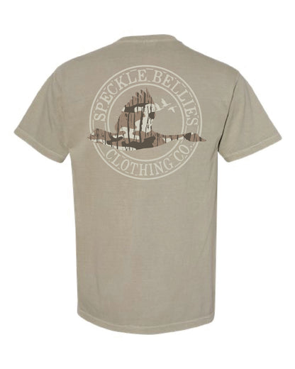 Down South Camo Circle Logo