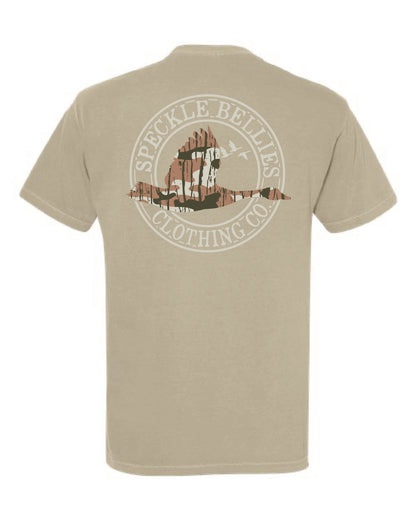 Down South Camo Circle Logo Youth