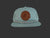 Circle Logo Large Leather Patch Rope Cap