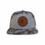 Circle Logo Large Leather Patch Flat Bill