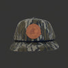 Circle Logo Large Leather Patch Rope Cap