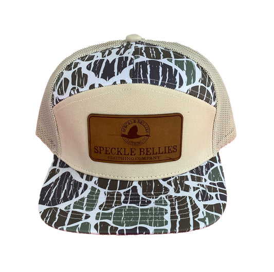 Logo Rec Leather Patch 7 Panel