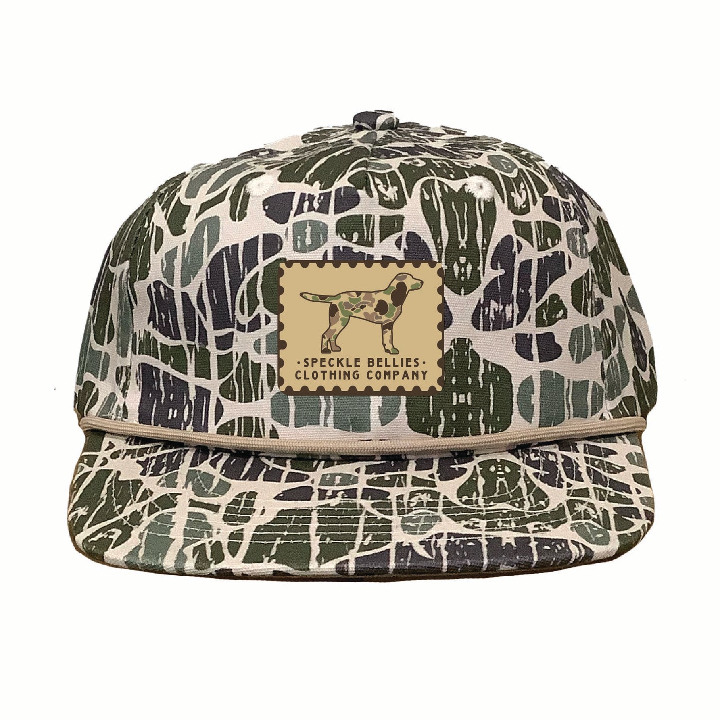 Camo Dog Khaki Patch Rope