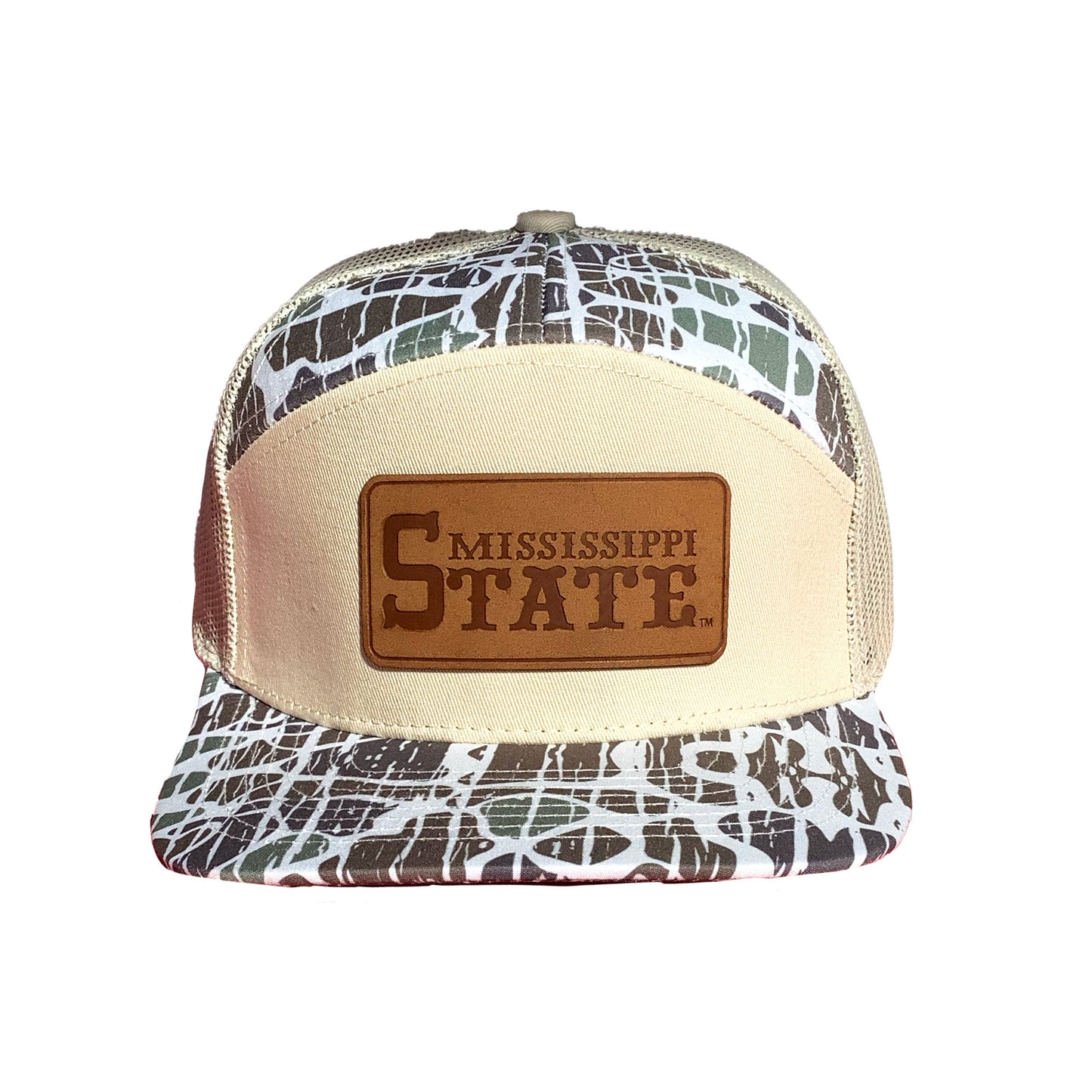 Msu Camo Ms State Leather Patch 7P