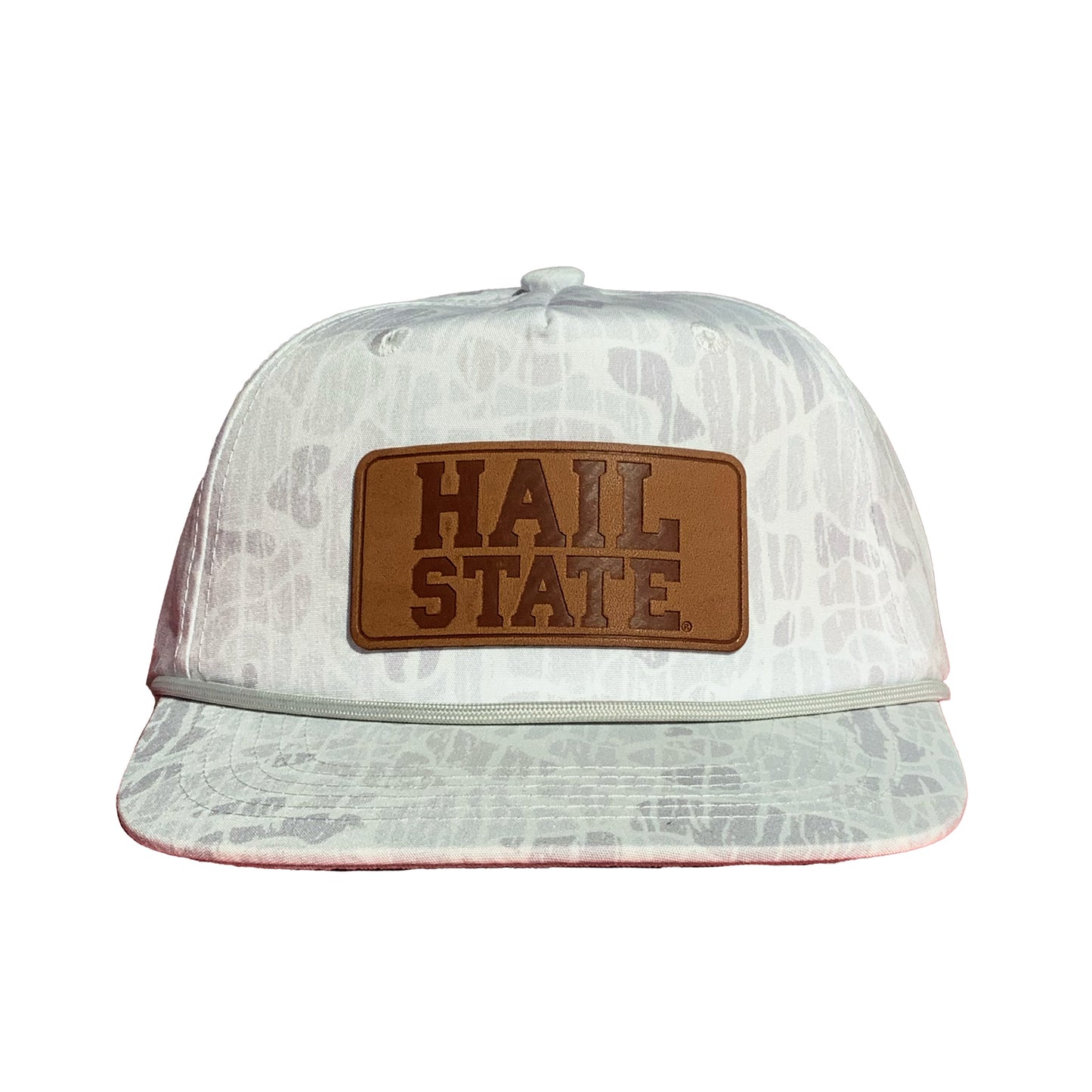 Msu Camo Hail State Leather Patch Rope