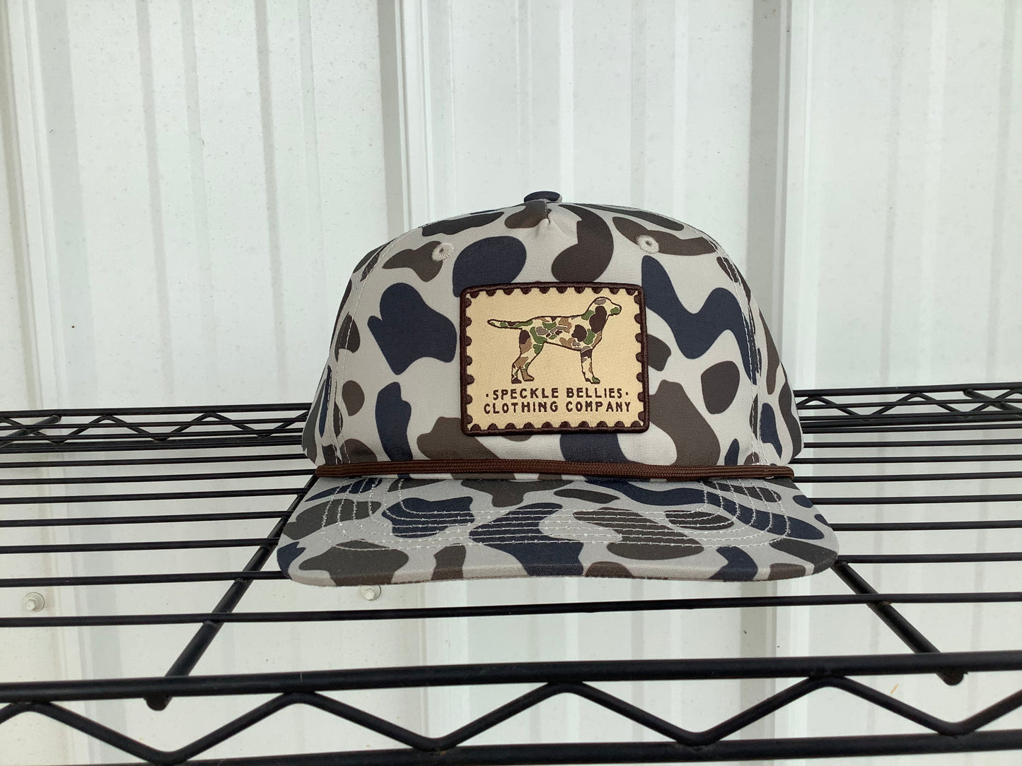 Camo Dog Khaki Patch Rope