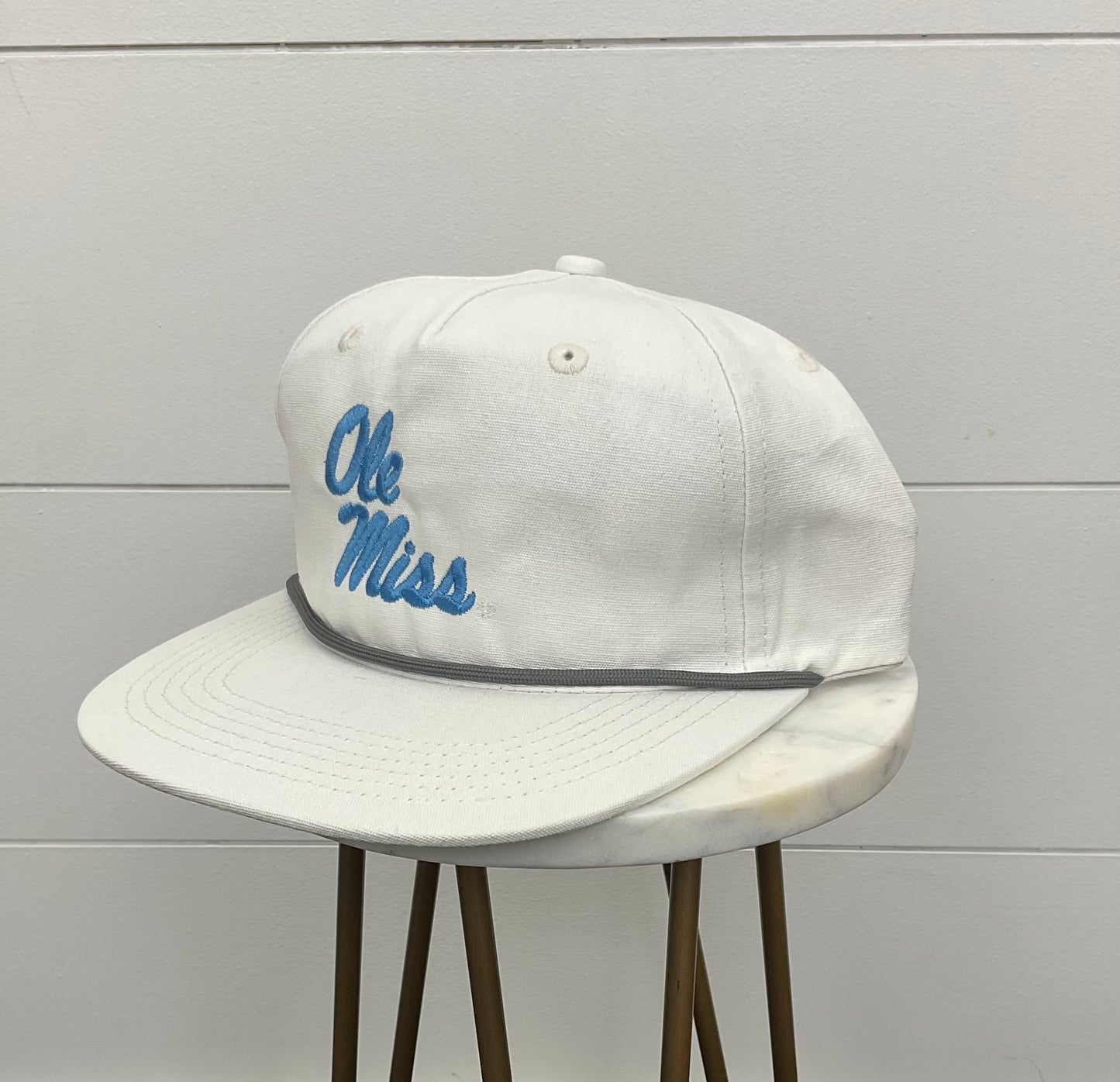 Ole Miss Stacked Rope Cap