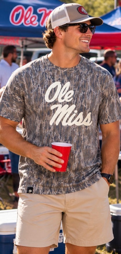 Mossy Oak Ole Miss Script