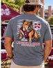 MSU Sitting Bulldog