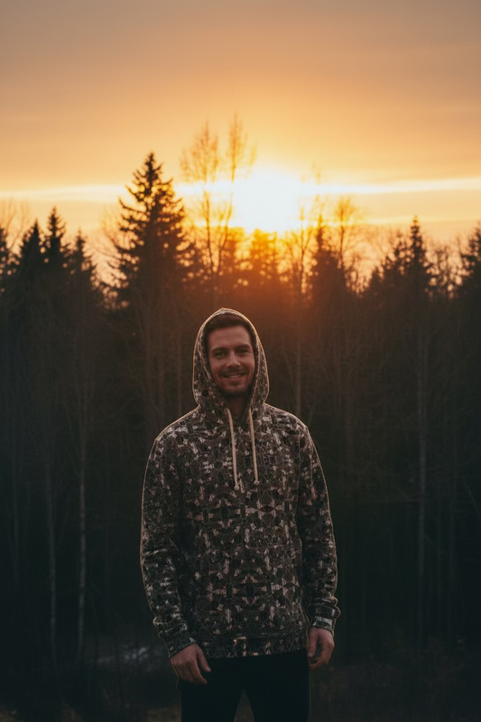 Vein Camo Hoodie