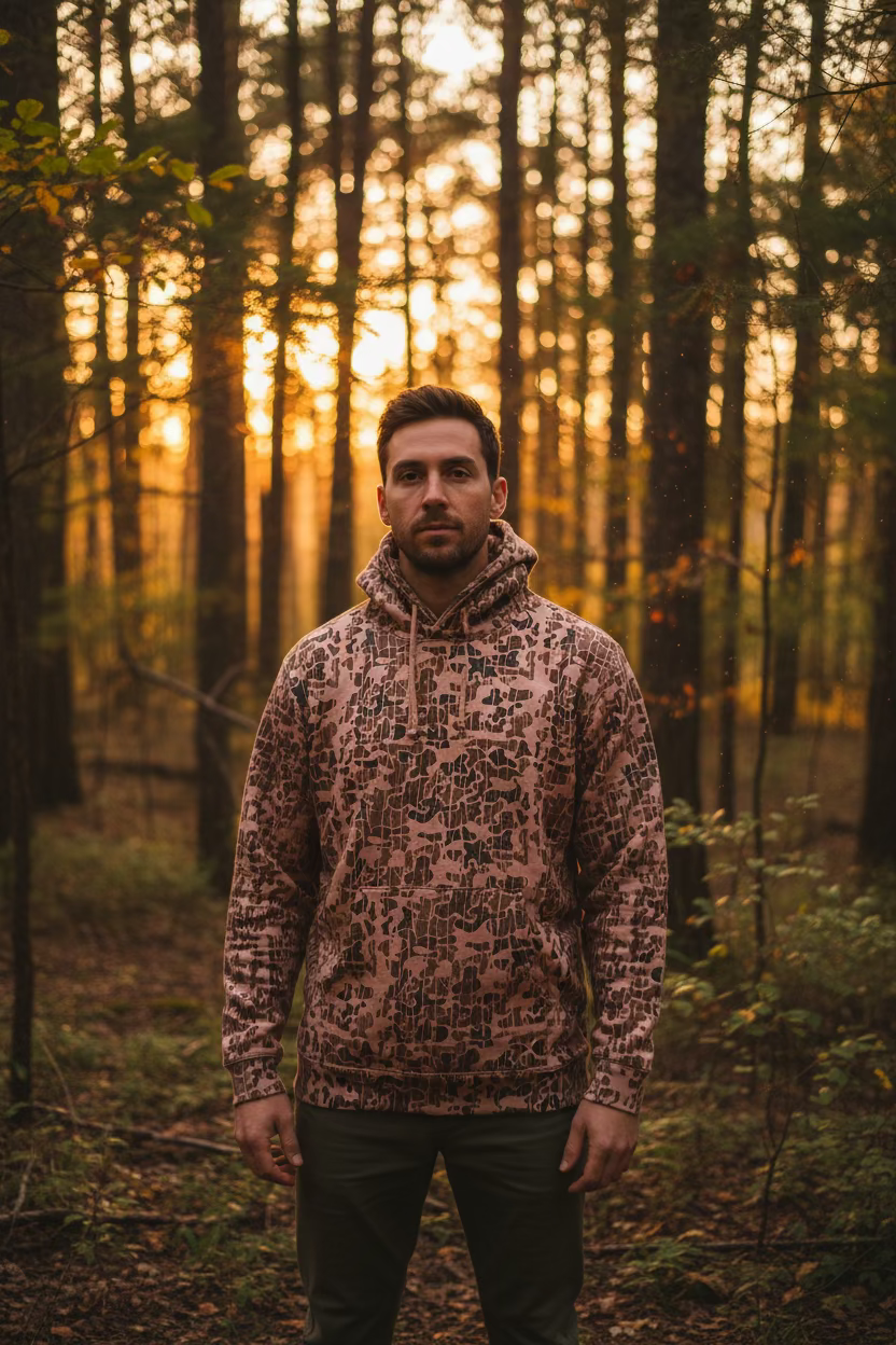 Vein Camo Hoodie