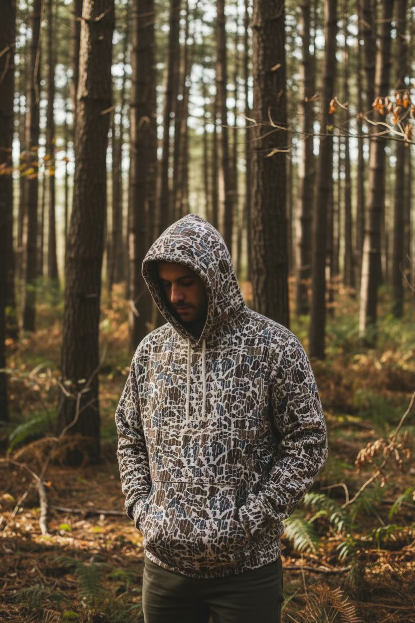 Vein Camo Hoodie