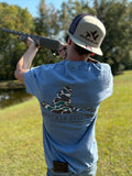 Camo Goose  Pocket Tee