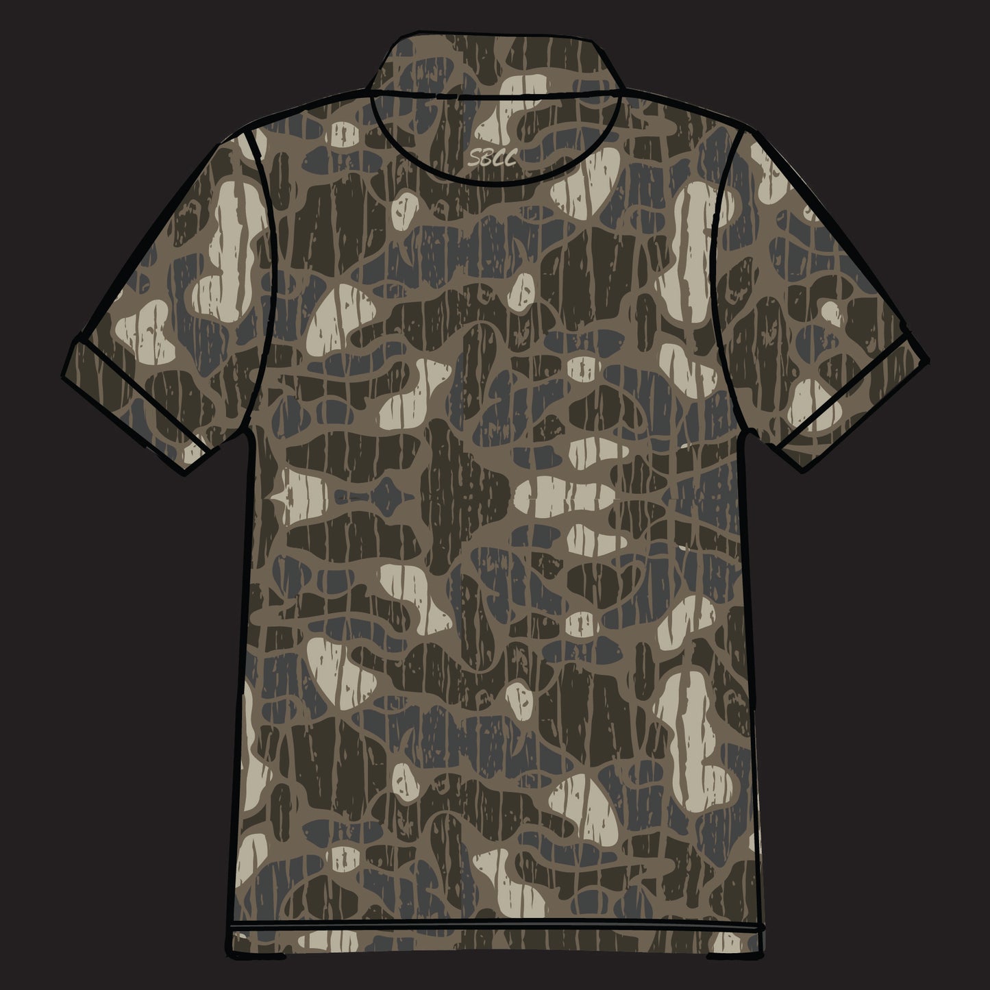 Camo Vein Polo