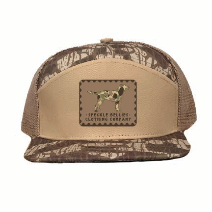 Camo Dog Sand Patch Flatbill