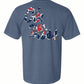 Ole Miss Script Camo Tee