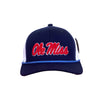 Ole Miss Script 3D 6 Panel Rope