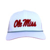 Ole Miss Script 3D 6 Panel Rope