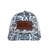 Ole Miss Script Leather Patch 6P