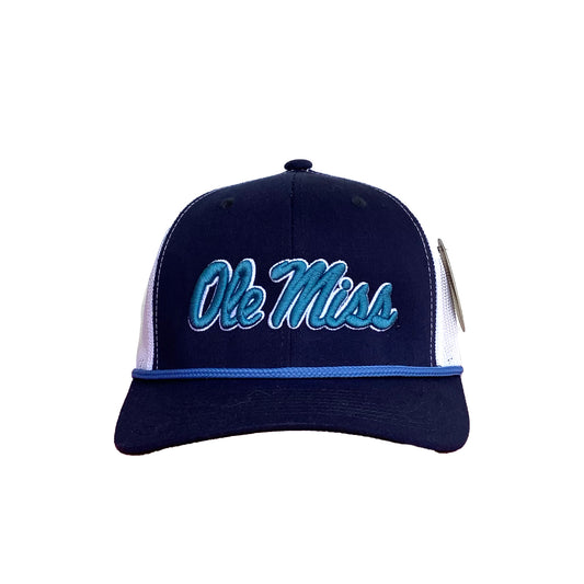 Ole Miss Script 3D 6 Panel Rope