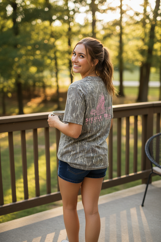 Mossy Oak Goose Pink Logo