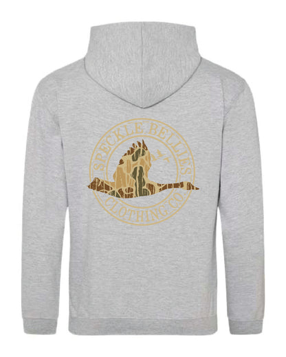 Sheddin Camo Circle Logo Hoodie