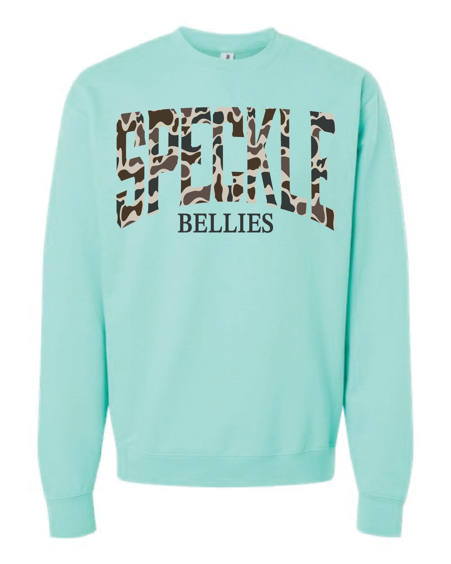 Speckle Camo Full Front Sweatshirt