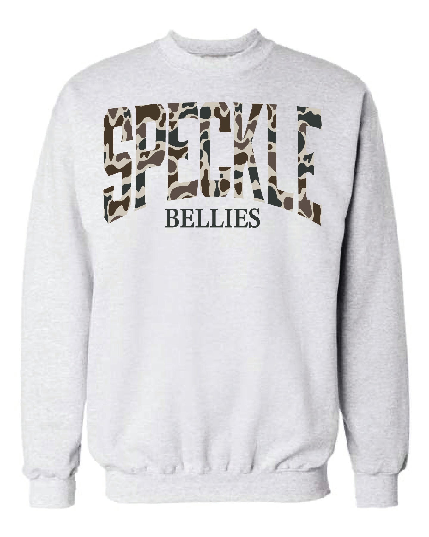 Speckle Camo Full Front Sweatshirt