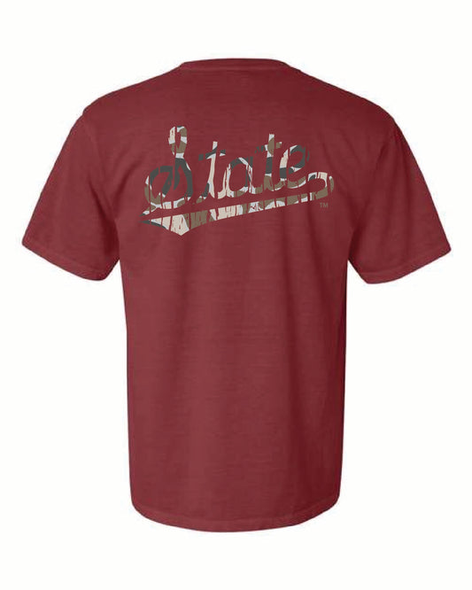 Msu State Camo Tee
